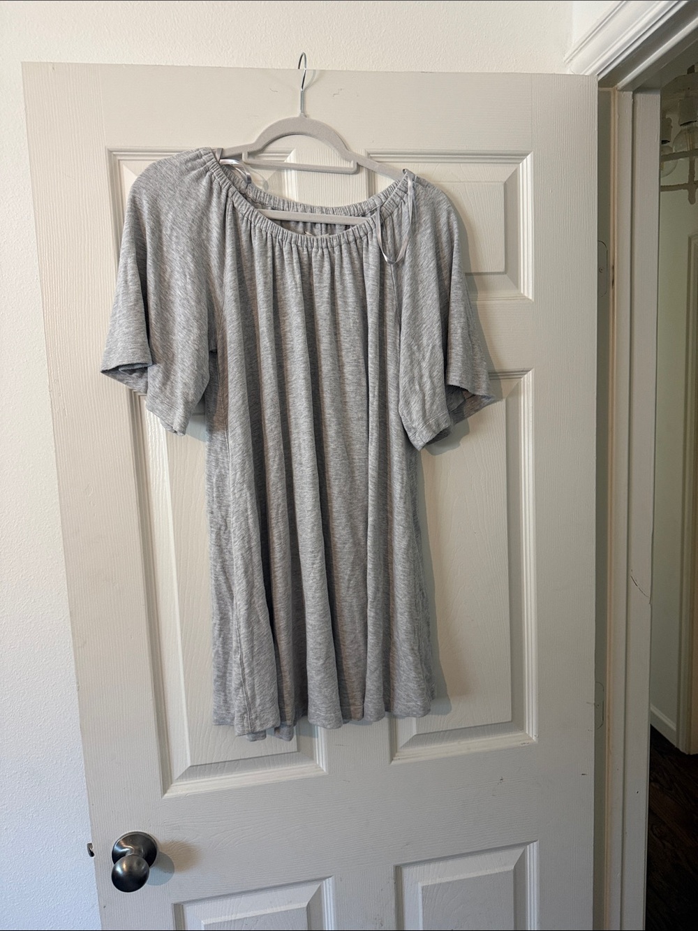 Lou & Grey Light Gray Swing Tunic